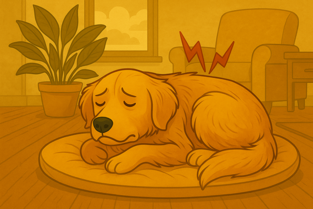 Schmerzen beim Hund erkennen