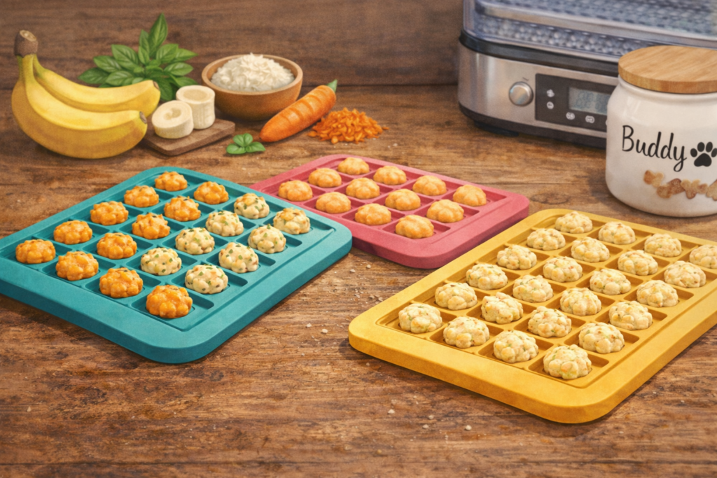 Low-Protein Hundeleckerli aus der Backmatte – auch bei Nierenerkrankung