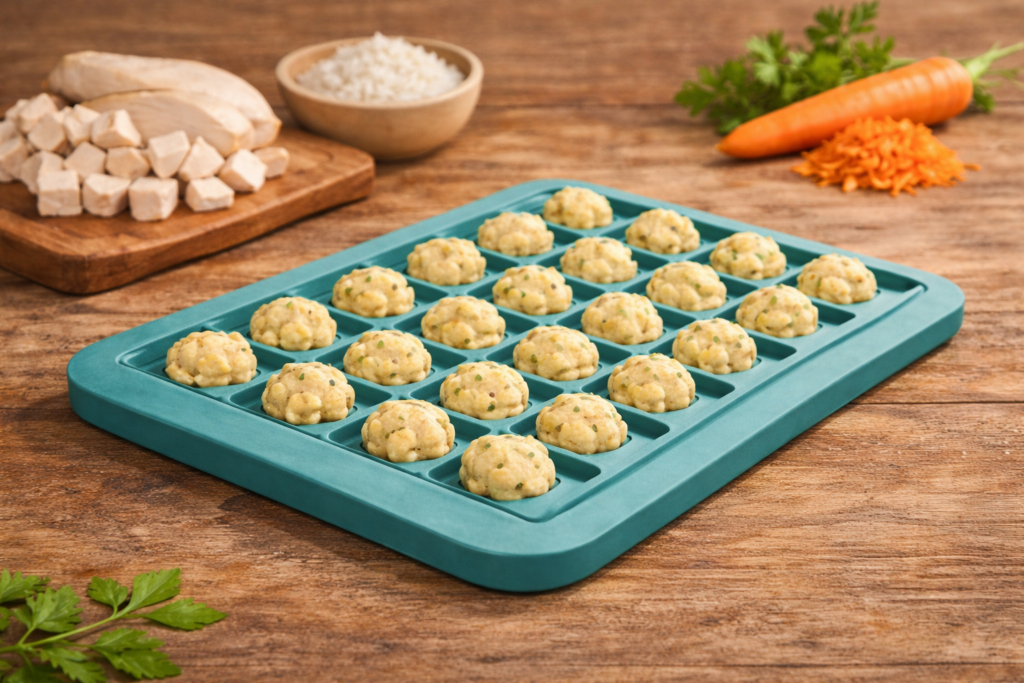 Gut verträgliche Hundeleckerli aus der Backmatte für sensible Hunde