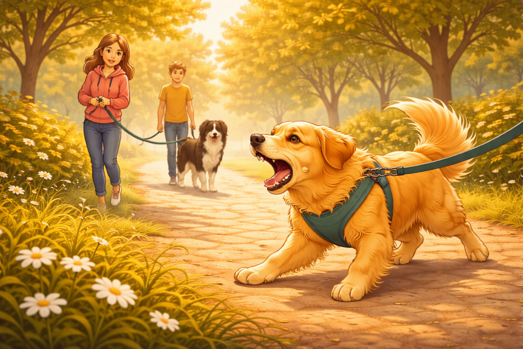 Leinenpöbler verstehen: Warum dein Hund andere Hunde anbellt