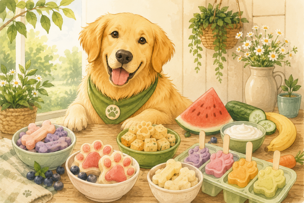 Hundeeis selber machen: 15 gesunde Sommer-Snacks